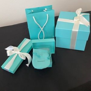 Tiffany and co. Gift boxes and bag